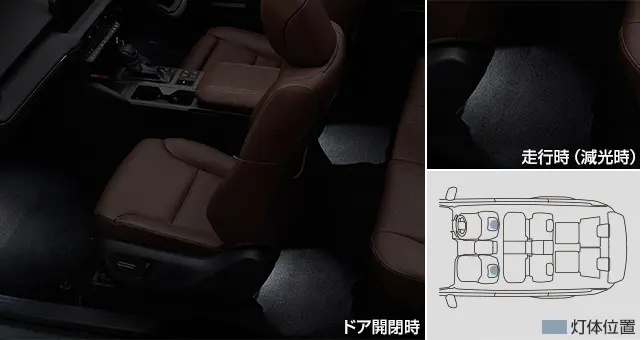 Toyota Interior Illumination for Landcruiser 250