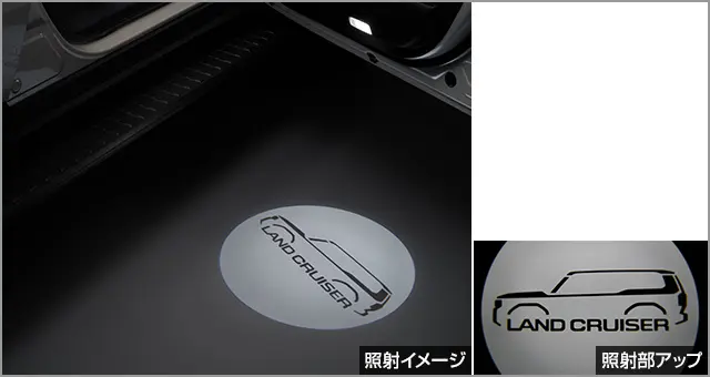 Toyota Projection Courtesy Illumination for Landcruiser 250