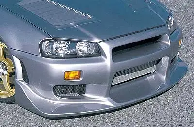 C-WEST N1 Front Bumper III for SKYLINE GT-R BNR34