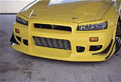 C-WEST N1 Front Bumper II for SKYLINE GT-R BNR34