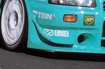 C-WEST Front Canard Type 1 for SKYLINE GT-R BNR34
