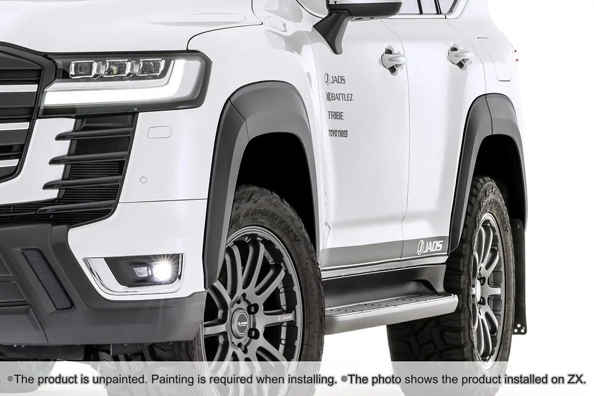 JAOS 20MM Fender Garnish TYPE-S for Landcruiser 300 GR Sport