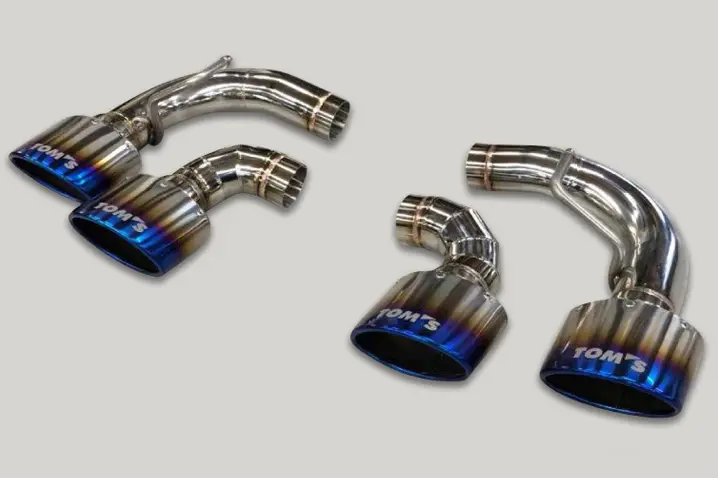 TOMS RACING TITANIUM EHAUST TIPS for Lexus LC 2017~