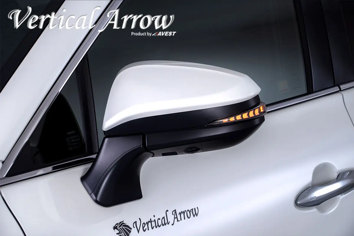 AVEST VERTICAL ARROW FLOWING TURN SIGNAL LENSE for HARRIER 60/80