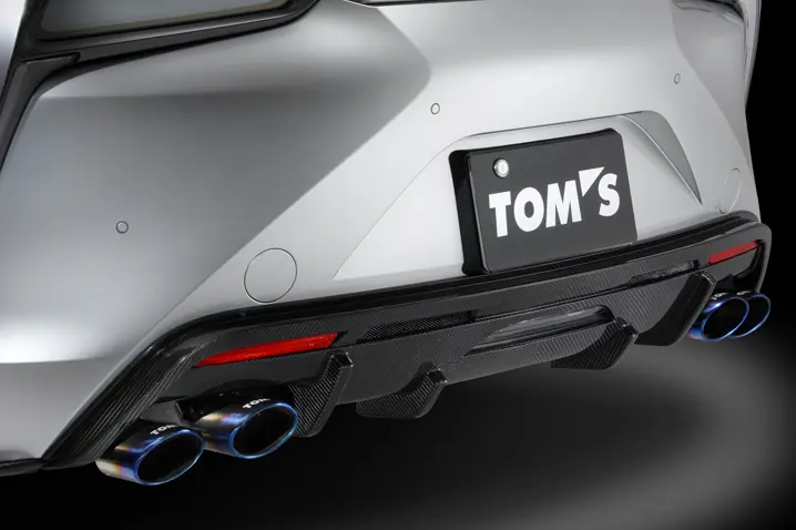 TOMS RACING CARBON REAR BUMPER SIDE DIFFUSER for Lexus LC 2017~