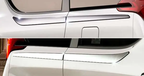 Toyota Genuine Upper Side Garnish for Toyota Alphard 2017~2023