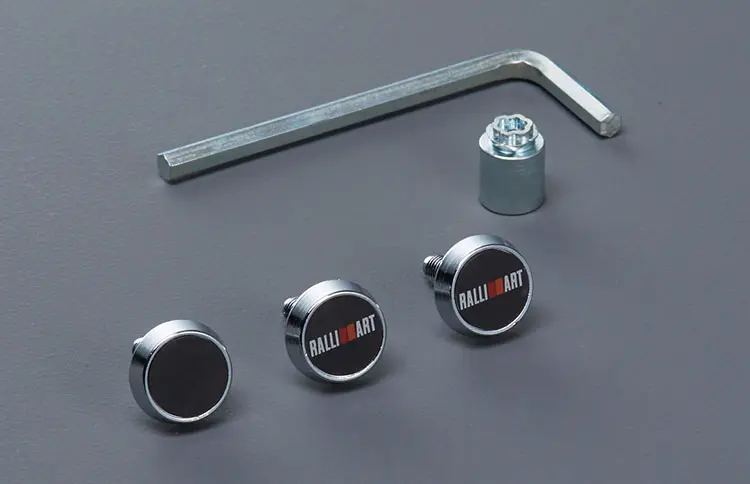 RALLIART Number Plate Lock Bolt for Mitsubishi OUTLANDER