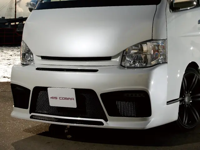 415COBRA CONCEPT I FRONT BUMPER SPOILER for HIACE WIDE III