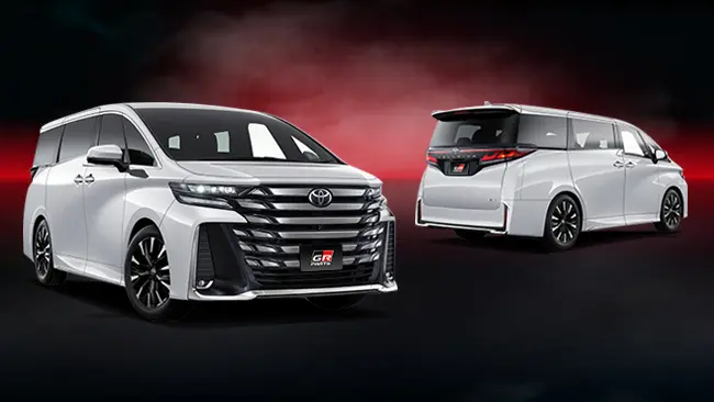 TRD GR Aero Body Kit for Toyota Vellfire 2023~