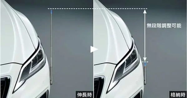 Toyota Genuine Corner Pole for Crown 2018~