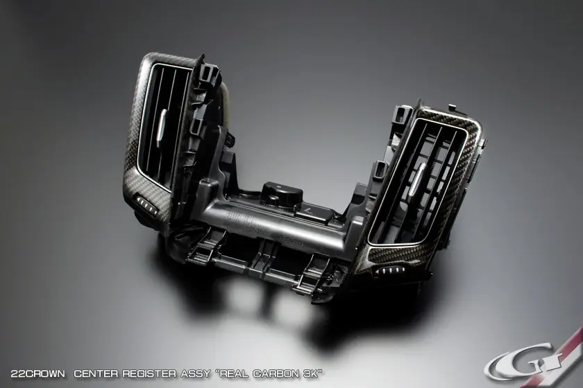 GRAZIO REAL CARBON CENTER REGISTER SET for Crown 2018~