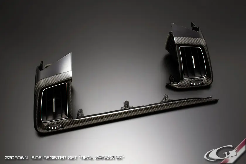 GRAZIO REAL CARBON SIDE REGISTER SET for Crown 2018~