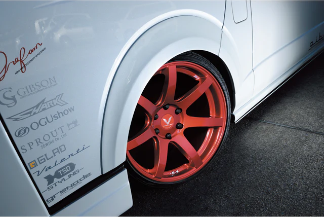 GIBSON GRAFAM 10mm Over fender set  For Hiace 200 I~7