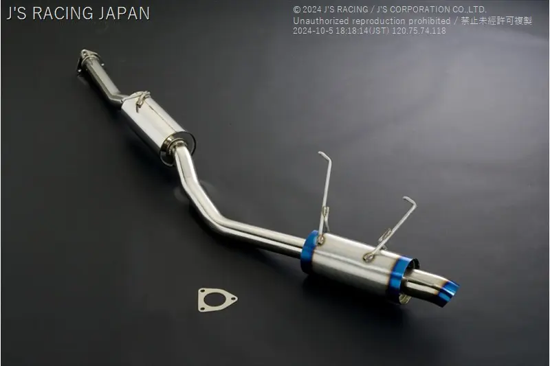 J'S RACING S2000 R304 SUS EXHAUST 60RS for S2000 AP1/2