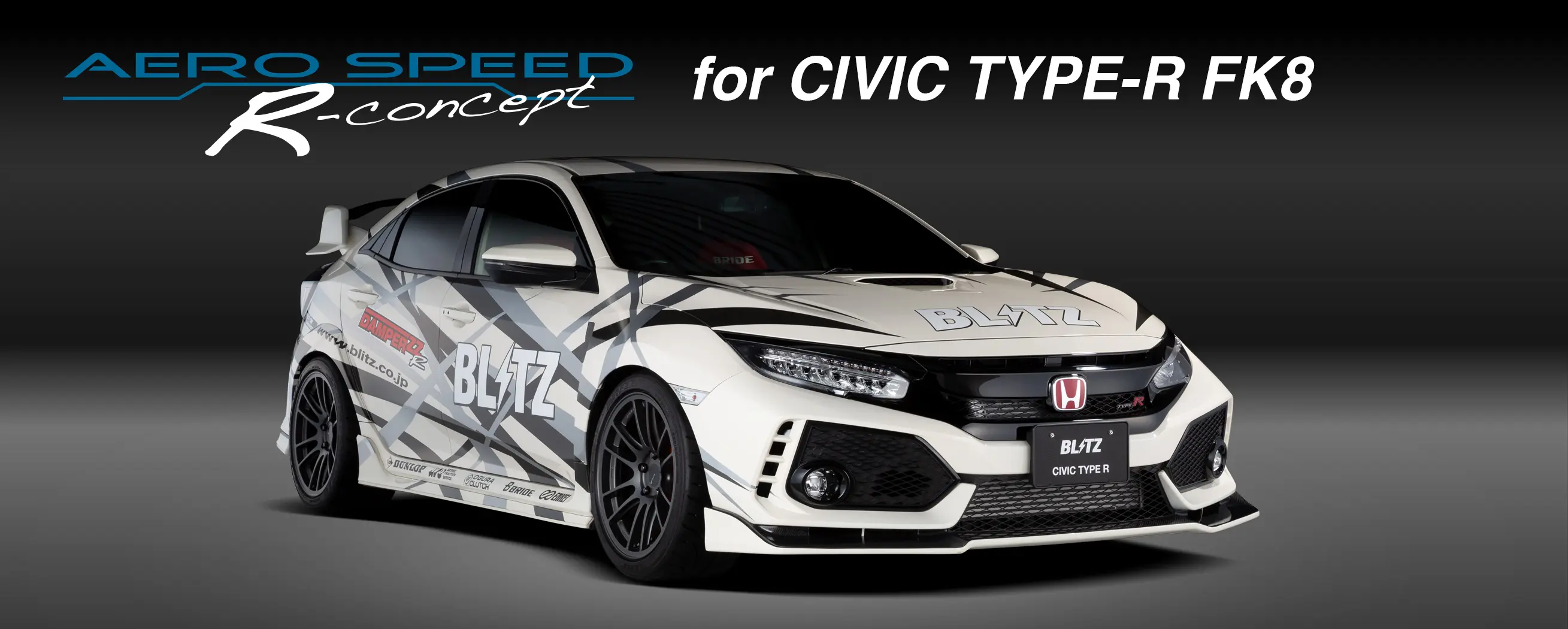 BLITZ AERO SPEED R-CONCEPT Body Kit for CIVIC Type R FK8