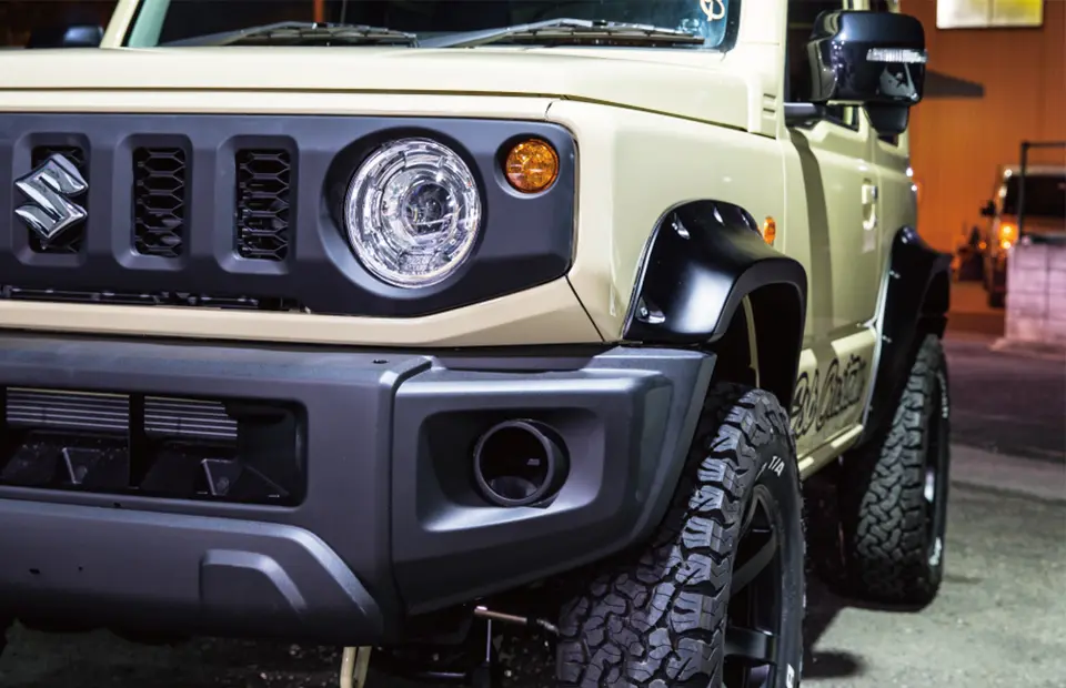 ESB CLS-UP Over Fender for JIMNY JB74