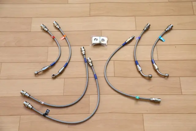 MOTORAGE Long Brake Hose for Land Cruiser 70