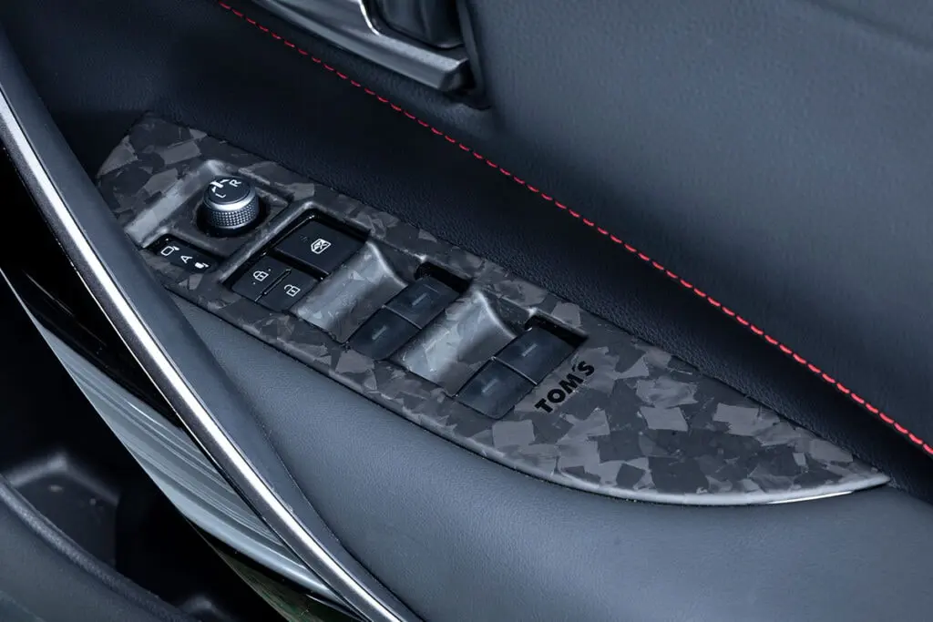 TOM'S Door Switch Panel for GR Corolla