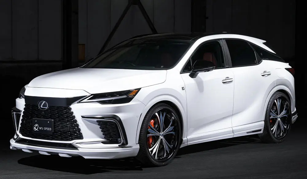 M'z SPEED LUV Line Blue Body Kit for LEXUS RX 2022~