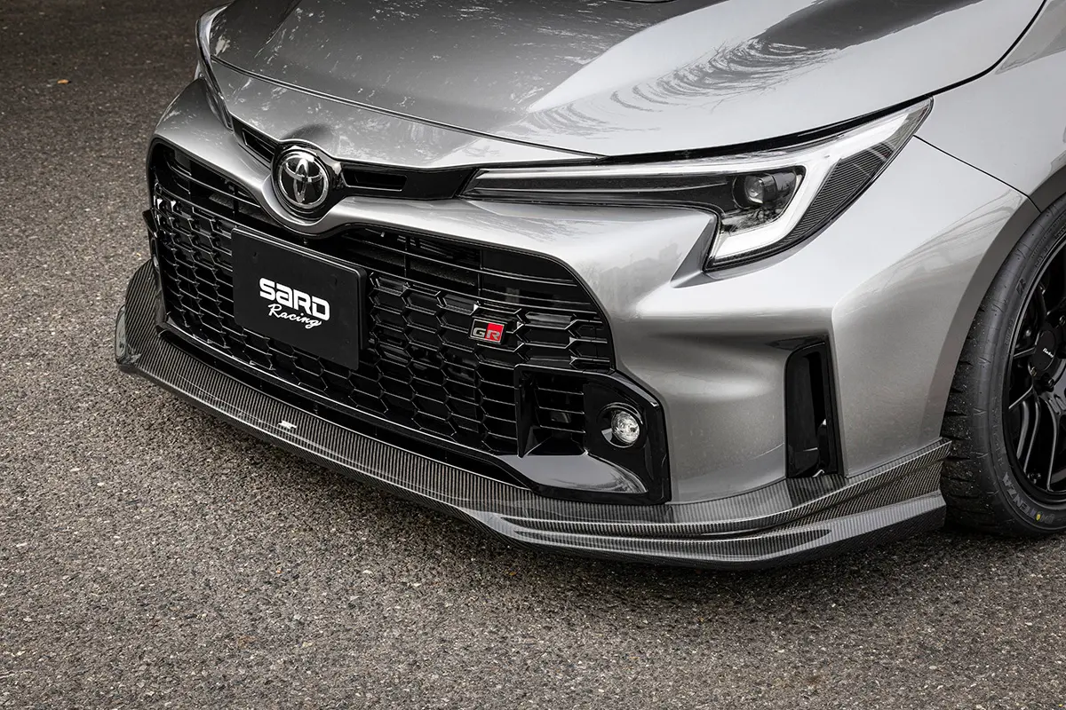 SARD FRONT HALF SPOILER FOR GR COROLLA