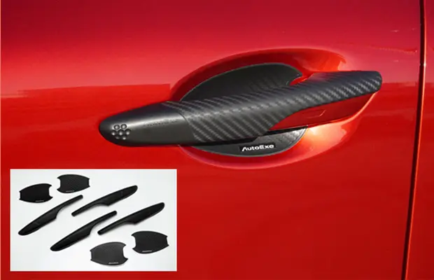 AutoExe Door Handle Cover & Protector Set for MAZDA3 Sedan