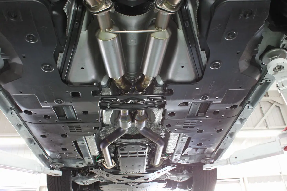 LEMS iCode x LEMS Titanium Muffler Center Piece for Lexus RC F