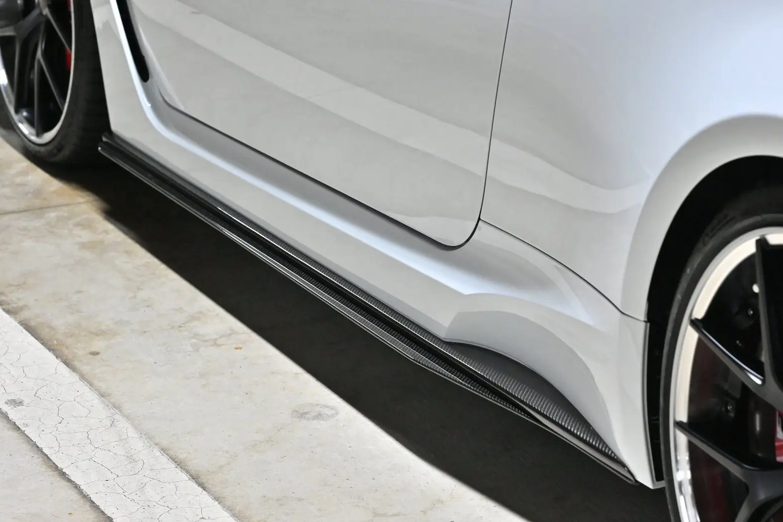 LEMS RCF Dry Carbon Side Rocker Moulding Covers for Lexus RC F
