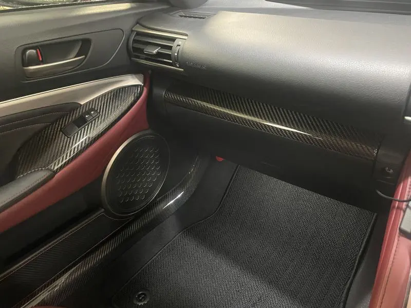 LEMS Dry Carbon Ornament Panel for Lexus RCF 2019~2022