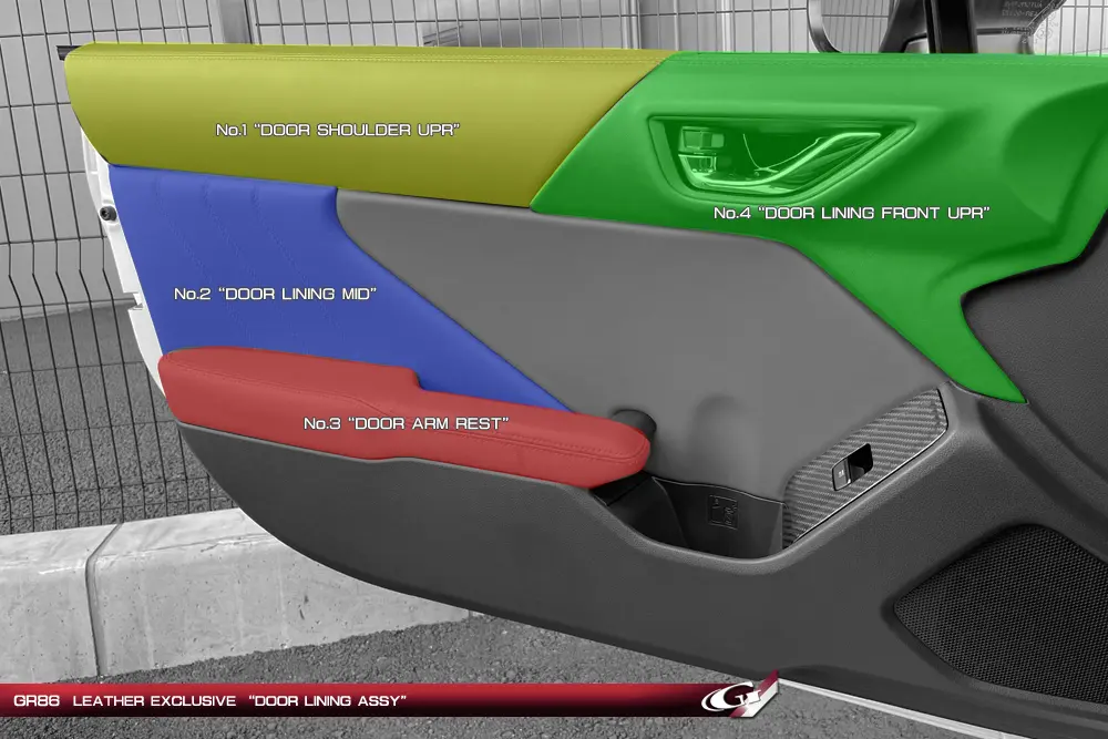 GRAZIO DOOR TRIM ASSY for Toyota GR 86