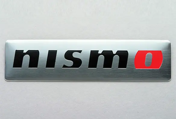 NISSAN NISMO Silver Metal Emblem