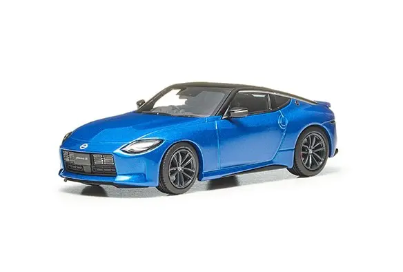 NISSAN FAIRLADY Z 1/43 MODEL CAR Prime Seiran Blue/Super Black