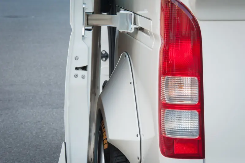 T-STYLE WIDE SLIDING DOOR EXTENSION for Toyota HIACE Type 3 & 4