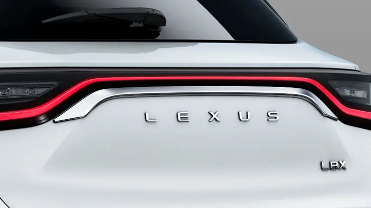 MODELLISTA BACK DOOR SIGNATURE CHROME FOR LEXUS LBX