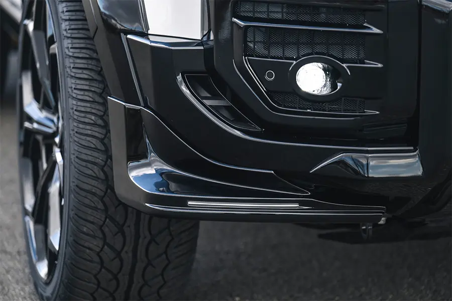 DOUBLE EIGHT FRONT SIDE SPOILER for LAND CRUISER 250