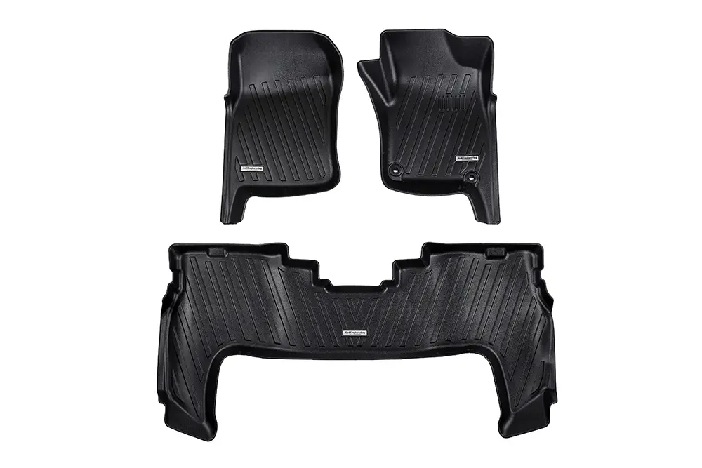 4X4 ENGINEERING 3D FRONT/REAR SECOND SEAT FLOOR MATS FOR LAND CRUISER GDJ76