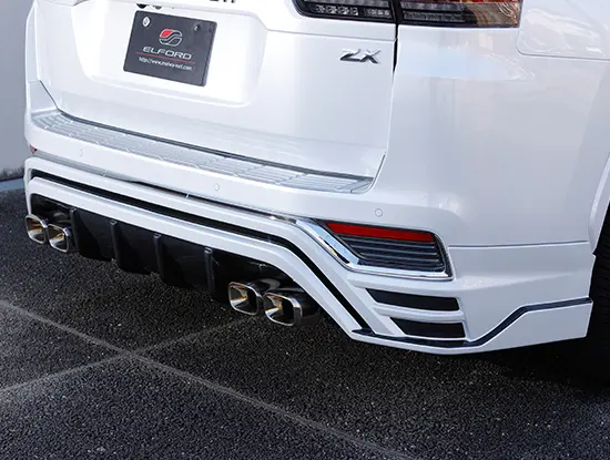 ELFORD Real Half Spoiler for Landcruiser 300 ZX Modellista