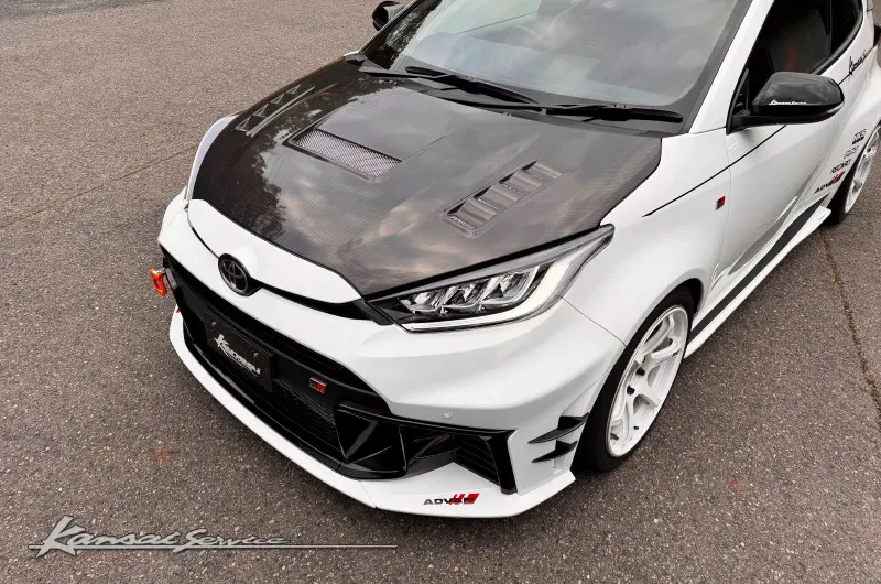 KANSAI FRP COOLING ENGINE HOOD for Toyota GR Yaris