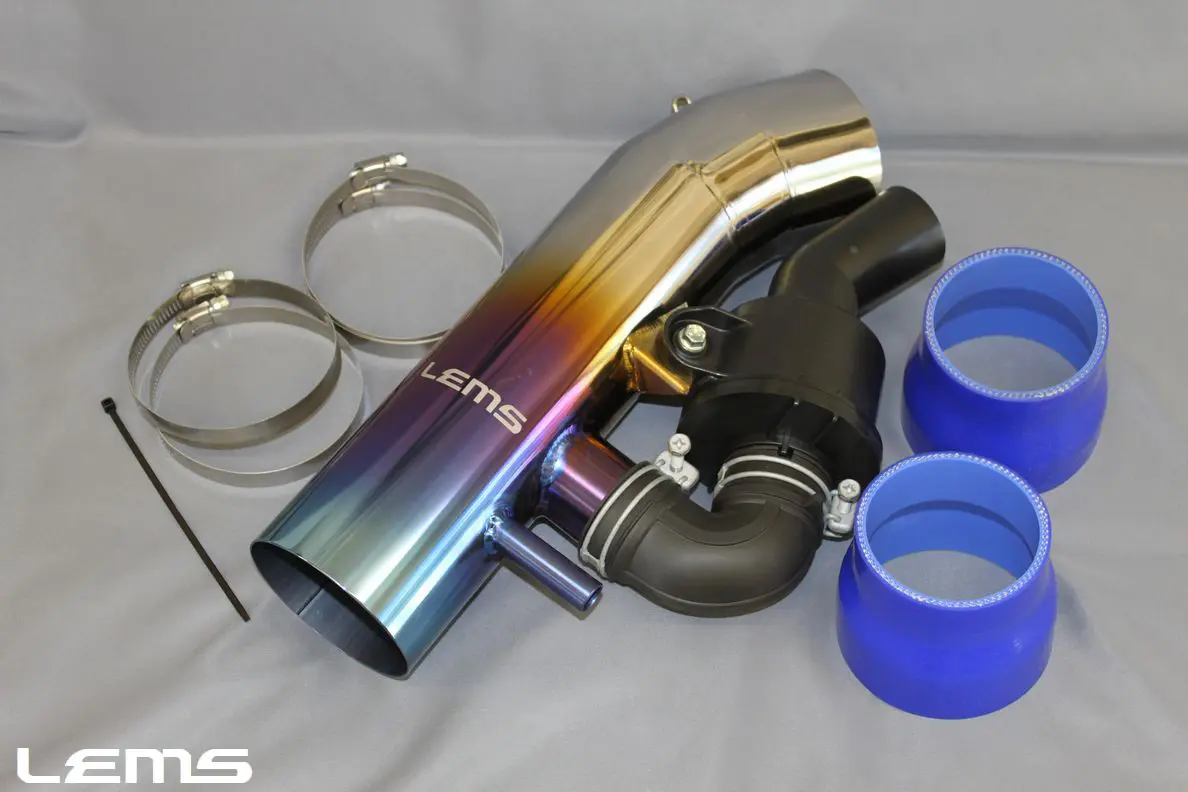 LEMS Titanium Intake Pipe & Sound Generator Set for GS350