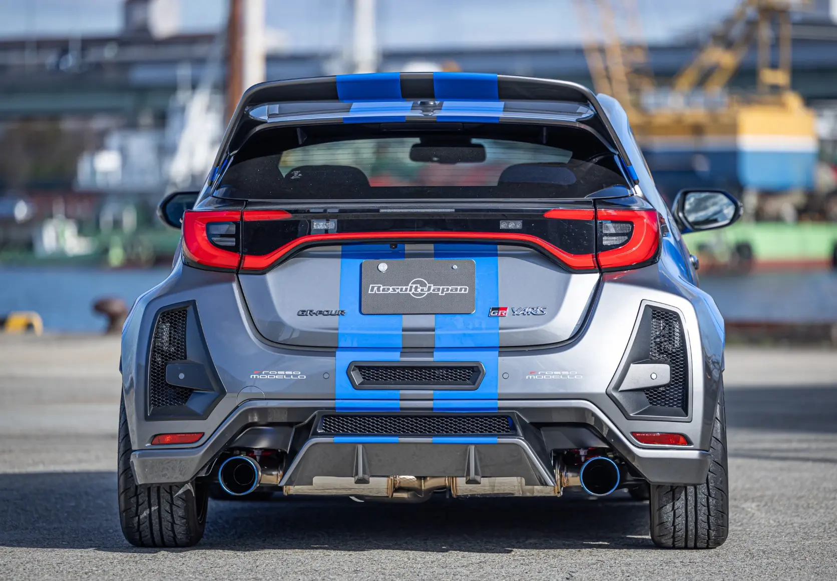 RESULT JAPAN REAR CENTER DUCT FOR GR YARIS LATE EDITION