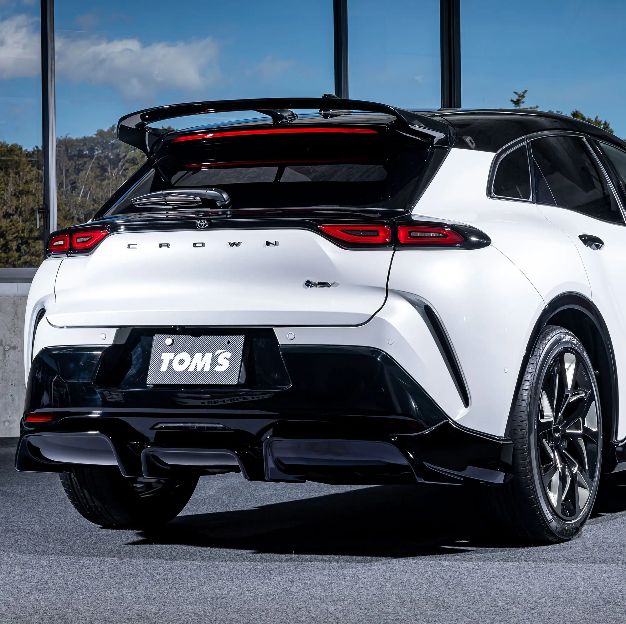 TOM'S Rear Under Diffuser for Toyota Crown Sport