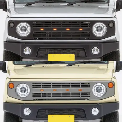 APIO Marker Vintage Iron Grill  for JIMNY