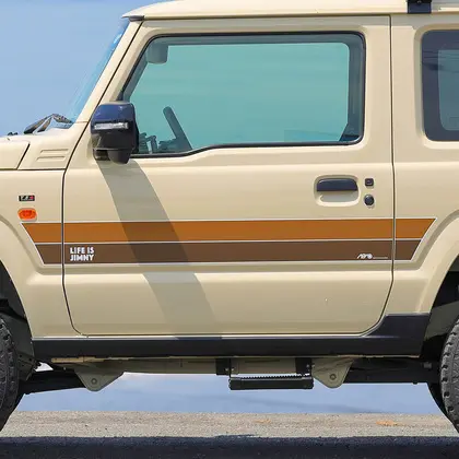 APIO Side Decal "LIFE IS JIMNY" for JIMNY