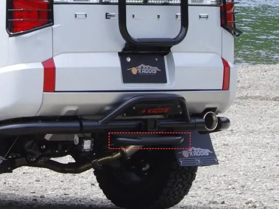 KADDIS Hitch Step Black for Mitsubishi Delica D:5 (Late Model)