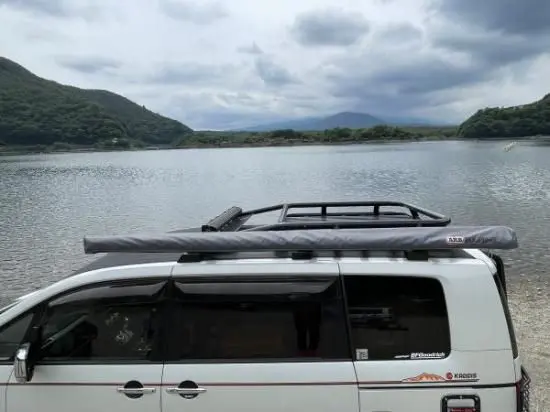 KADDIS Roof Rail Rack Dedicated Awning Mounting Bracket for Mitsubishi Delica D:5