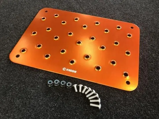 KADDIS Aluminum Heel Plate for Mitsubishi Delica D:5 (Late Model)