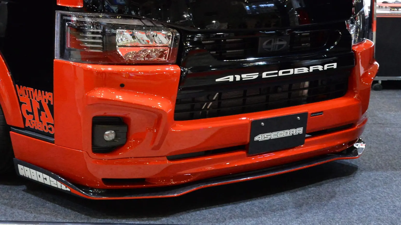 415COBRA Facelift Bumper KIT Type II Dedicated Grille Cover Set for HIACE Narrow 4~6