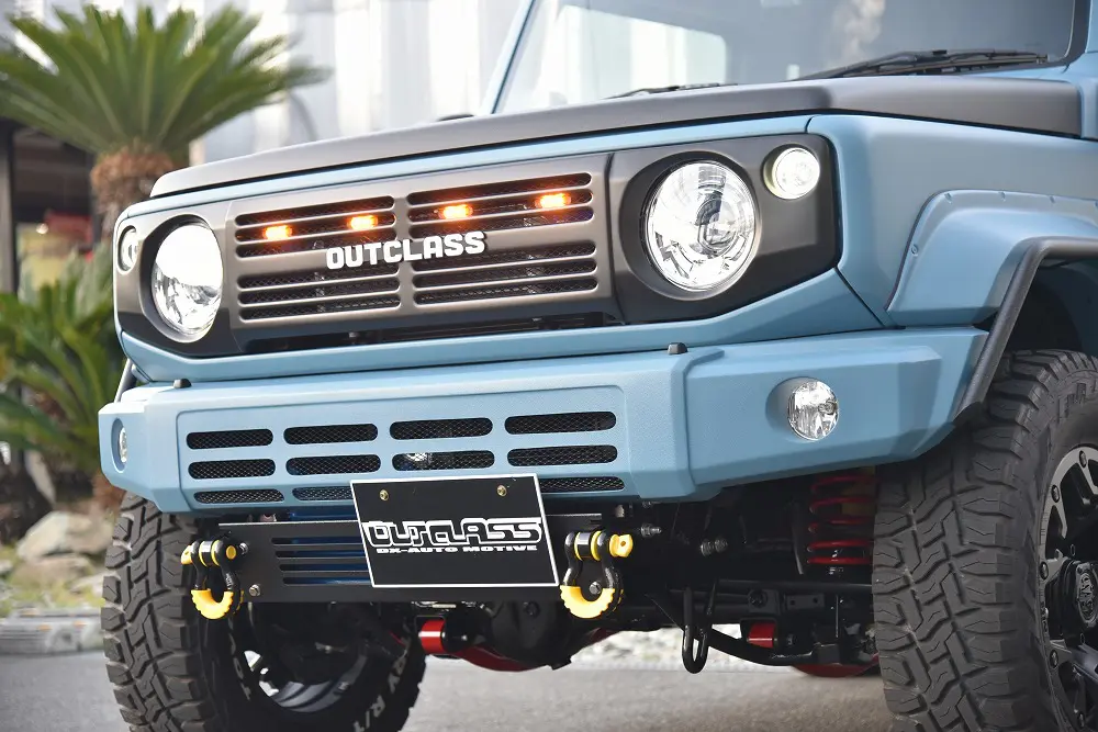 OUTCLASS ABS Type 3 Front Bumper For JIMNY JB74 JC74