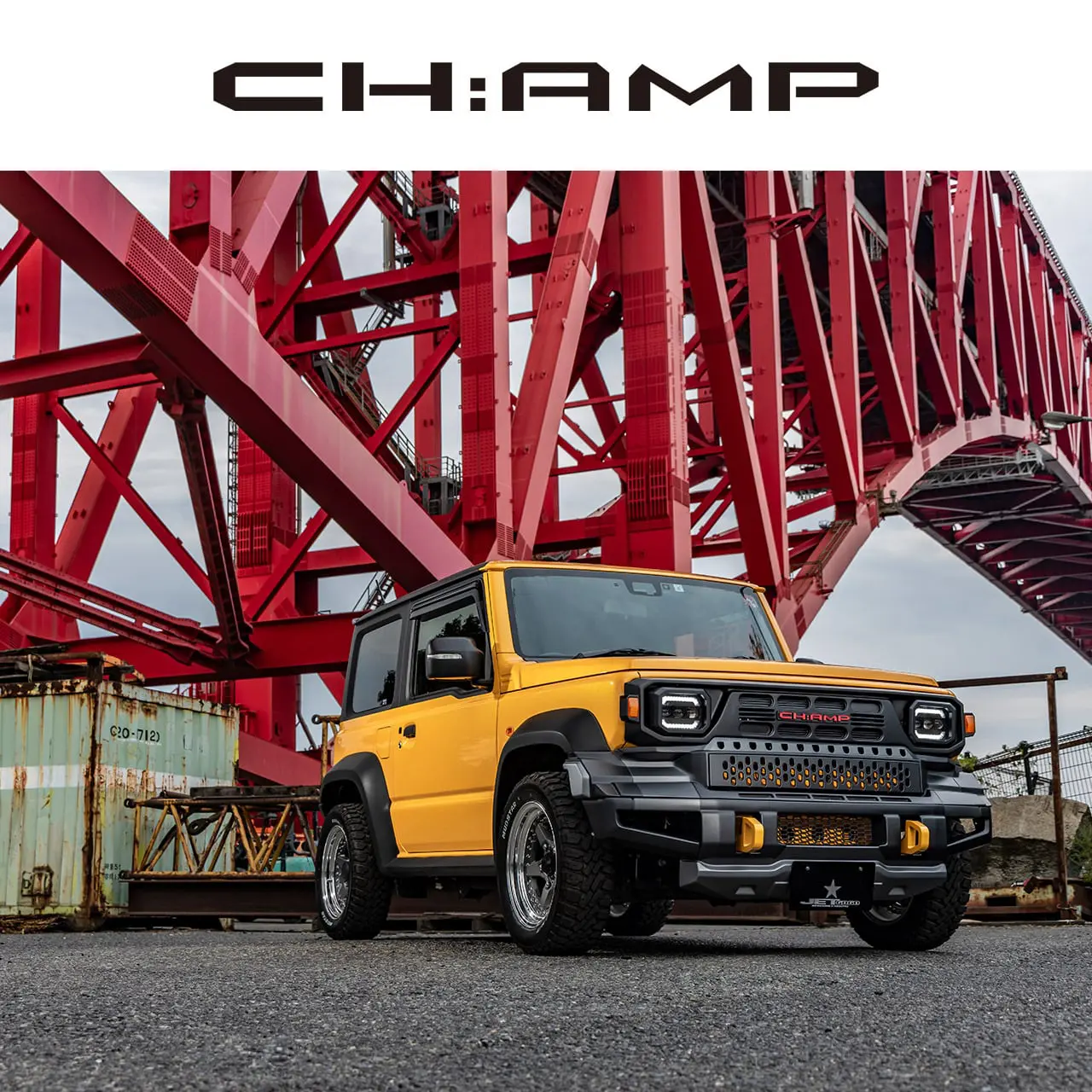 GARAGE ILL CHAMP Grille & Headlight Set for JIMNY JB74W/JC74W