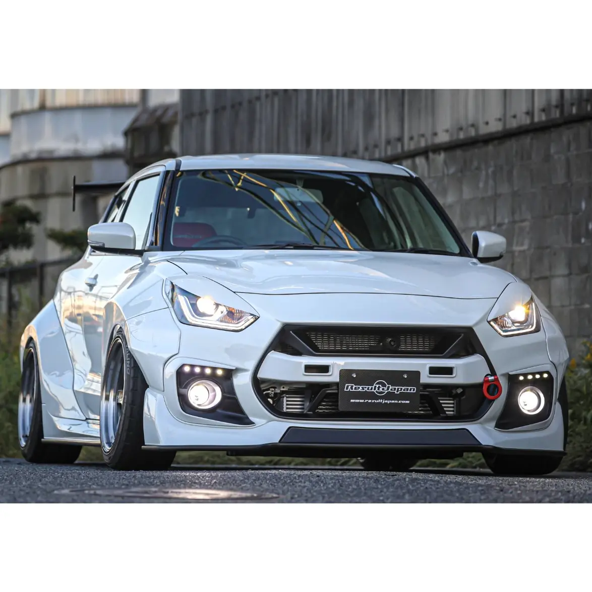 RESULT JAPAN FRONT LIP SPOILER (SHORT VERSION) FOR SWIFT SPORT ZC33S