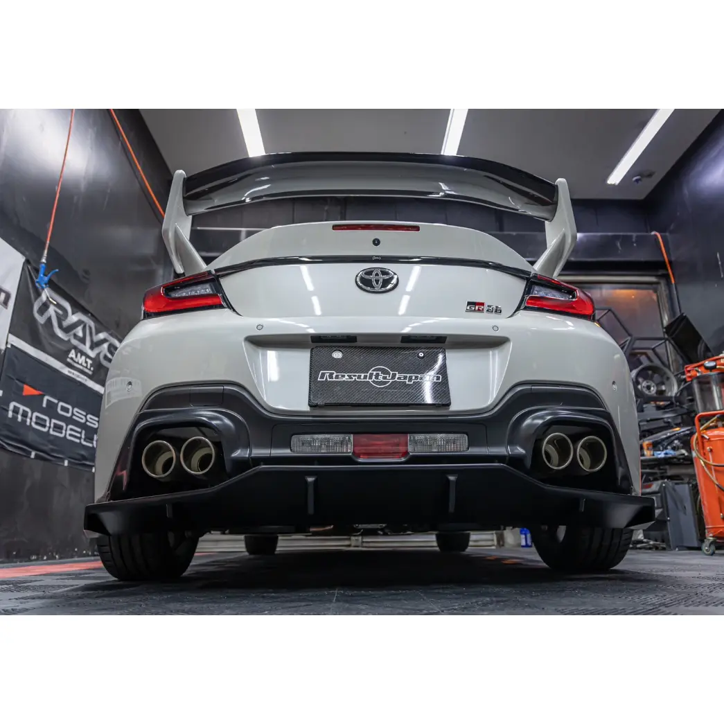 RESULT JAPAN GR REAR DIFFUSER (MUFFLER GARNISH) FOR TOYOTA GR86 / BRZ (ZN8 / ZD8)